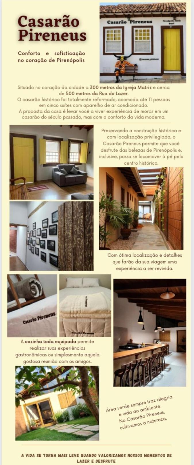 PirenópolisCasarao Pireneus别墅 外观 照片
